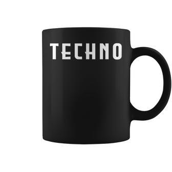 Techno Print Y Techno Cross Como Estampado En La Espalda Taza de café - Regaloses