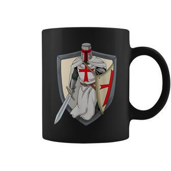 Templiers Casque Croix Épée Tasse - Cadeauxyz