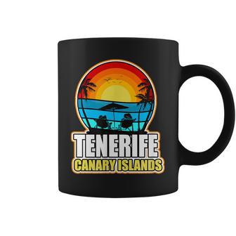 Tenerife Islas Canarias Españaacaciones Españolacaciones Taza de café - Regaloses