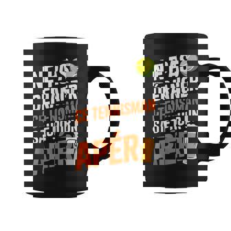 Tennis Apéro Homme Humour Idée Cadeau Tennisman Drôles Bière Tasse - Cadeauxyz