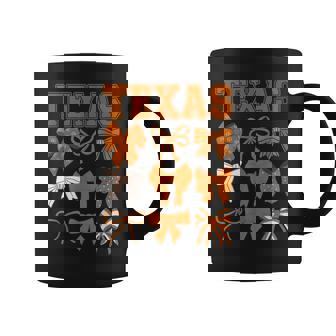 Texas Tx Toddler Girls Coquette Bow Y2k State Pride Coffee Mug - Monsterry