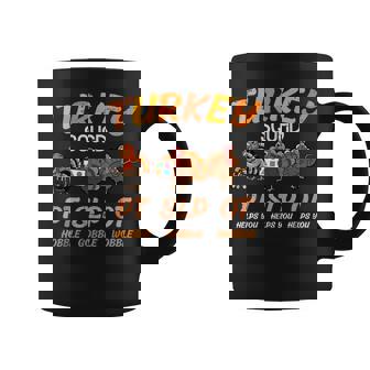 Thanksgiving Pt Slp Ot Turkey Squad Therapy Men Coffee Mug | Seseable CA