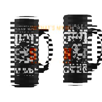 That's My Grandson Out There Ice Hockey Grandma Coffee Mug - Thegiftio