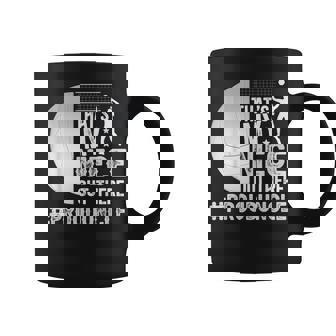 That's My Niece Volleyball Uncle Of A Volleyball Player Coffee Mug - Monsterry