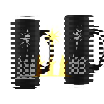 Three Kings Nativity Scene With Bethlehem Star Christian Coffee Mug | Mazezy