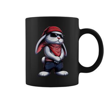 Thug Bunny Rabbit Gangster Rabbit Bunny Lovers Coffee Mug - Thegiftio UK