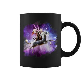 Tornado Gato Montar Unicornio Con Helado Taza de café - Regaloses