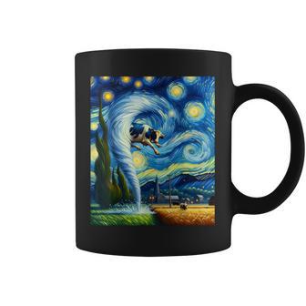 Tornado Storm Chasing Van Gogh Starry Night Style Coffee Mug - Thegiftio UK