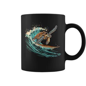 Tortue De Merurf Océan Tortue Mer Océan Amoureux Des Animaux Tasse - Cadeauxyz