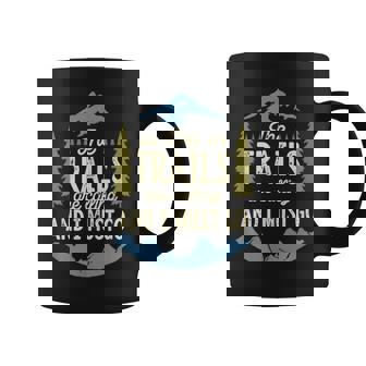 Trail Running And Skyrunning For Mountain Runner Coffee Mug | Mazezy