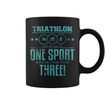 Triathlon Pourquoi Être Mauvais Dans Unport Alors Queous Pouvez Être Mauvais À 3 Tasse - Cadeauxyz