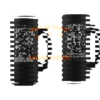 Trick Or Triage Emergency Department Er Skeleton Halloween Coffee Mug - Thegiftio