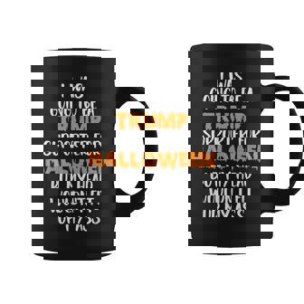 Trump Voter For Halloween Costume Fun Anti-Trump Coffee Mug - Seseable