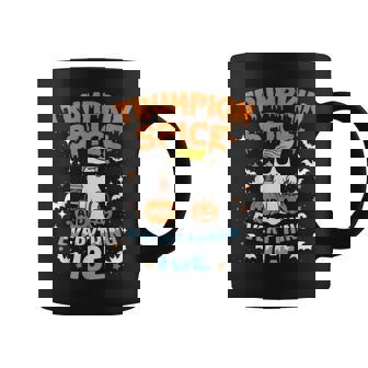 Trumpkin Spice And Everything Ice Fall Autumn Halloween Coffee Mug - Monsterry