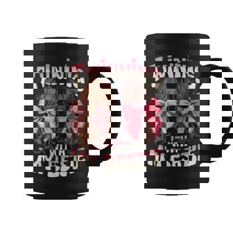 Twinning With My Bestie Twins Friends Twin Matching Coffee Mug | Seseable UK