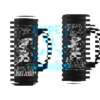 Type One Diabetes Awareness Unicorn Boys Girls T1d Diabetic Coffee Mug | Mazezy