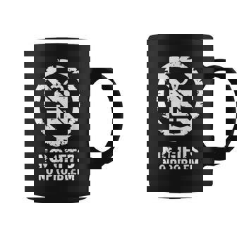 Un Noël Drôle Et Grincheux Pas De Cadeaux Pas De Problème Tasse - Cadeauxyz