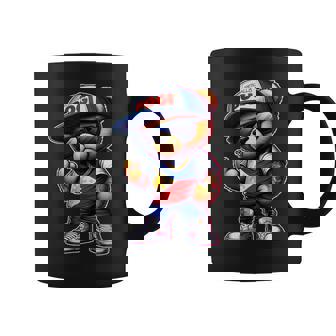 Unapologetically Pogi フィリピン国旗テディベア コーヒーマグ - Kawaiitshirt