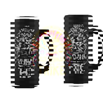 Never Underestimate An Old Woman On A Trike Biker Coffee Mug | Mazezy