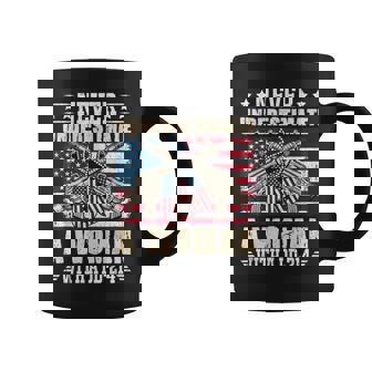 Never Underestimate A Woman With A Dd-214 Usa Veteran Coffee Mug | Mazezy