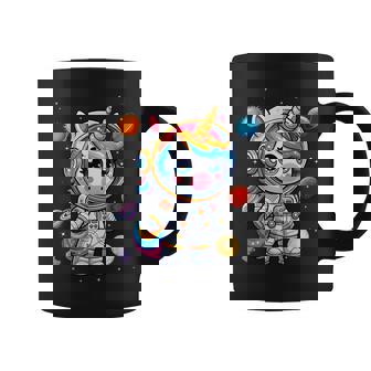 Unicorn Astronaut Cute Space Suit Galaxy Planet Girls Coffee Mug - Thegiftio