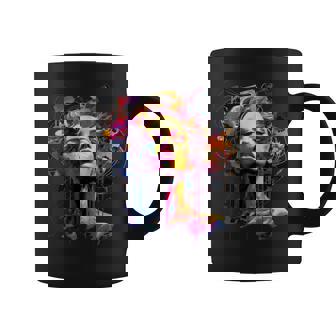 Unique Avant Garde Vaporwave Futuristic Vision Coffee Mug | Mazezy