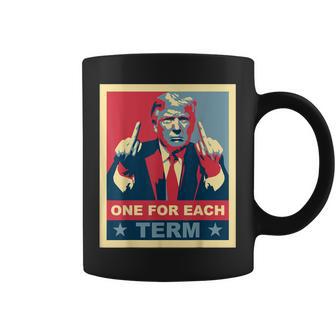 Uno Por Cada Término Pro Donald Trump Conservador Republicano Taza de café - Regaloses
