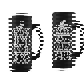 Urban Cowboy Shirt Butts Drive Me Nuts Western Texas Tank Top Coffee Mug | Mazezy