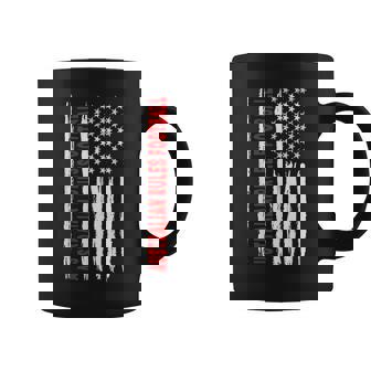 USA US American Flag Australian Rules Football For Women Kids Men Coffee Mug | Mazezy