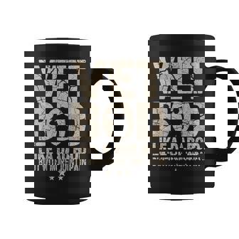 Vet Bod Like A Dad Bod Military Veteran Dad Coffee Mug | Seseable UK