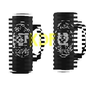 Vintage Graphic 103 Kdf Retro Music Rock & Roll Lover Coffee Mug | Mazezy