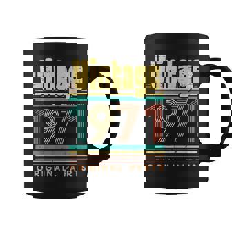 Vintage 1971 Original Retro 50 Aniversario Papá Mama Regalo Taza de café - Regaloses