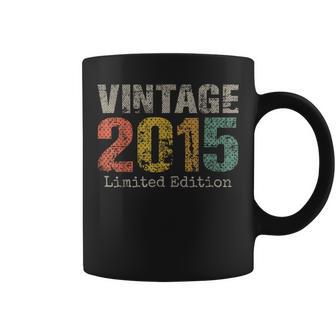 Vintage 2015 Text 11Th Birthday Boy Girl 11 Year Old Coffee Mug - Thegiftio UK
