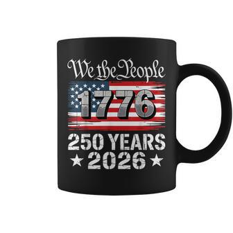 Vintage 250 Years 1776-2026 250Th 4Th July Coffee Mug - Thegiftio UK