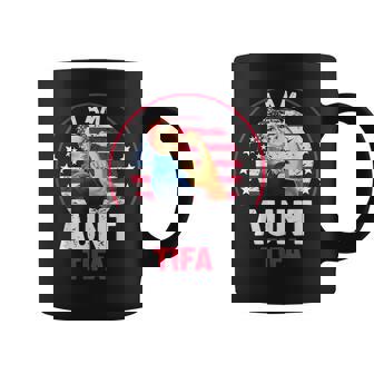 Vintage I Am Aunt Tifa Woman's Girl Aunt Tifa America Flag Coffee Mug - Thegiftio