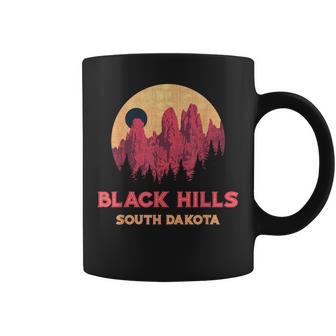 Vintage Black Hills Mountains And Forest South Dakota Travel Coffee Mug - Thegiftio UK