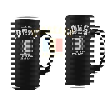 Vintage Bordeaux France French Flagouvenir Retro Graphic Tasse - Cadeauxyz