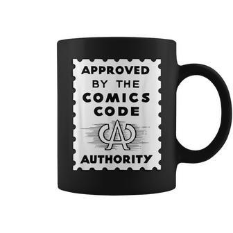 Vintage Comic Code Authority Print For Comic Lovers Coffee Mug | Mazezy