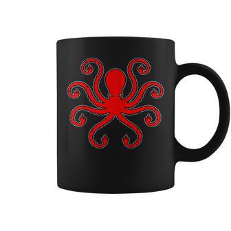 Vintage Octopus Octopus Middle Fingers Coffee Mug - Thegiftio UK
