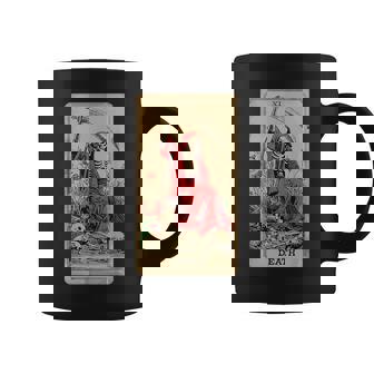 Vintage Tarot Card Death Xiii Angel Skull Dead Reaper Grim Coffee Mug | Mazezy