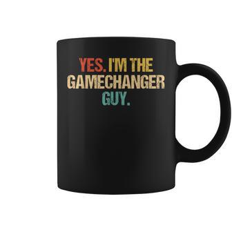 Vintage Yes I'm The Gamechanger Guy Baseball Coffee Mug - Thegiftio UK