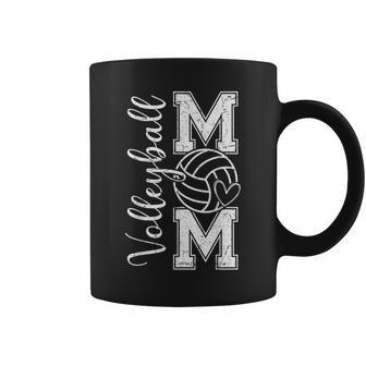 Volleyball Mom Game Day Vibes Volleyball Mother Coffee Mug | Seseable UK