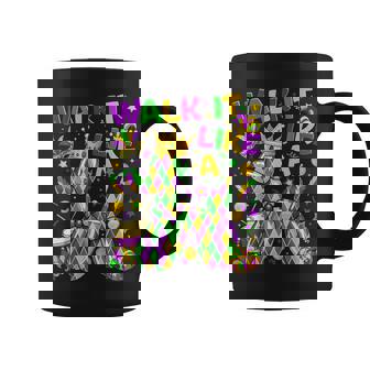 Walk It Like A Dog Mardi Gras Louisiana Carnival Fat Tuesday Coffee Mug - Thegiftio
