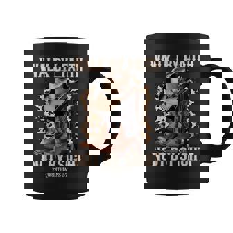 Walk By Faith Not By Sight Cowboy Cowgirl Western Christian Coffee Mug - Thegiftio