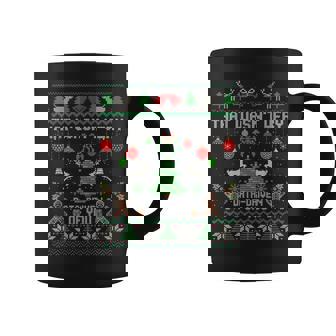 That Wasn't Very Data Driven Of You Ugly Christmas Sweaters Coffee Mug - Monsterry