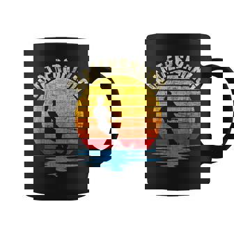 Waterskiing Retro Water Ski Waterskier Watersports Coffee Mug | Mazezy