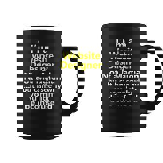 Web Site Er Job Title UX UI Front End Career Coffee Mug | Mazezy
