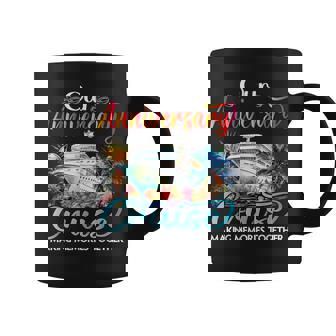 Our Wedding Anniversary Cruise Husband Wife Couples Cruise Coffee Mug | Mazezy