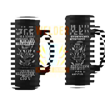 Welder Highschool Diploma Steelworker Men Welding Coffee Mug | Mazezy