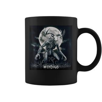Wendigo Cryptid Monster Creepy Skinwalker Evil Horror Coffee Mug - Thegiftio UK